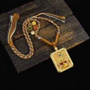 Zhao Gong Ming(God of Wealth) & Chinese Zodiac Guardians Necklace - Rooster