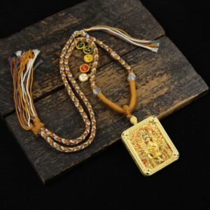 Zhao Gong Ming(God of Wealth) & Chinese Zodiac Guardians Necklace - Rat