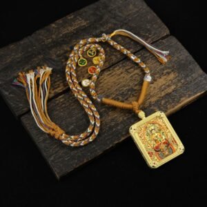 Zhao Gong Ming(God of Wealth) & Chinese Zodiac Guardians Necklace - Ox