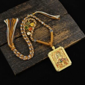 Zhao Gong Ming(God of Wealth) & Chinese Zodiac Guardians Necklace - Rabbit