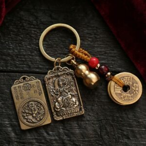 Chinese Zodiac Guardian Buddha Keychain • Patron Buddha Amulet - Dragon