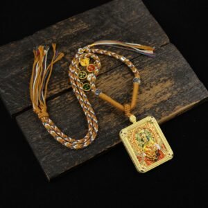 Zhao Gong Ming(God of Wealth) & Chinese Zodiac Guardians Necklace - Dragon