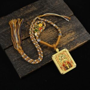Zhao Gong Ming(God of Wealth) & Chinese Zodiac Guardians Necklace - Horse