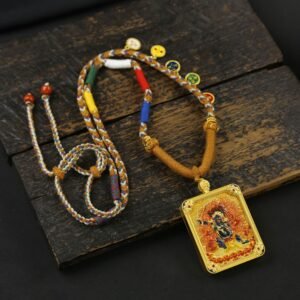 Chinese Zodiac Guardians & Dragon King the Fifth • God of Wealth Amulet - Rooster