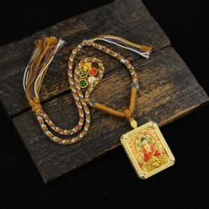 Zhao Gong Ming(God of Wealth) & Chinese Zodiac Guardians Necklace - Monkey